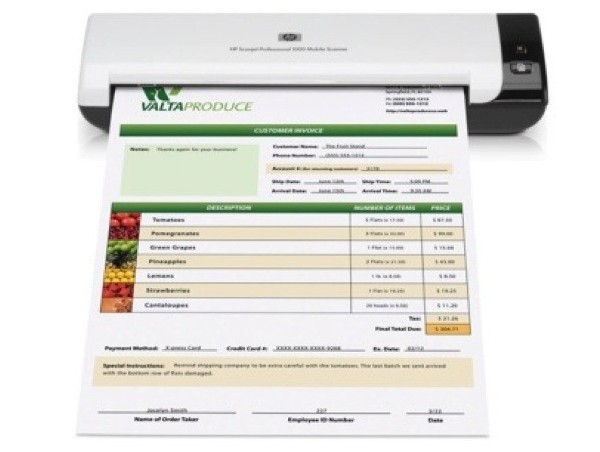 HP SCANJET PRO 1000 MOBILE SCANNER – L2722A