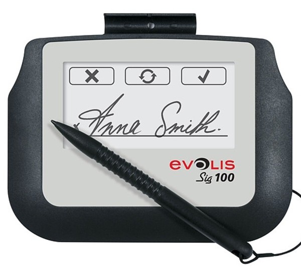 Evolis Sig100 Signature Monochrome Pad